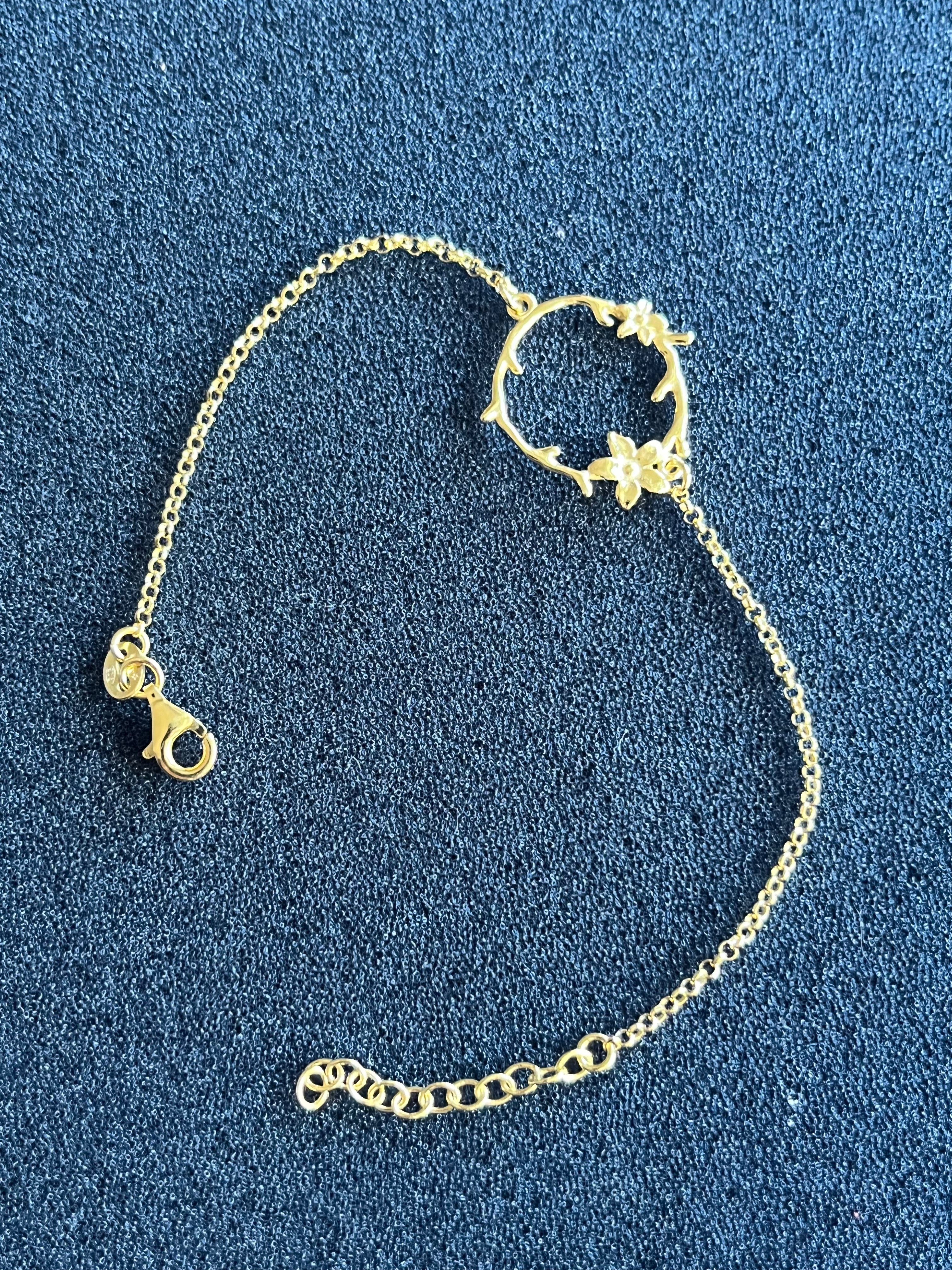 armbånd med blomster armbånd med blomster