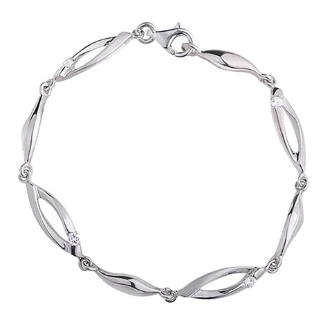 armbånd med zirkoner armbånd med zirkoner