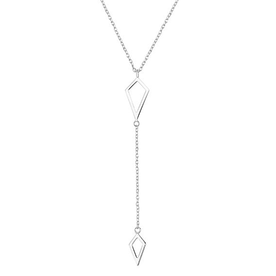 Sølv (925) smuk halskæde 42-45 cm, justerbar (flere varianter)